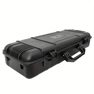 88JUNYh Waterproof Hard Case with Foam Waterproof Hard Carry Tool Case Organizer Storage Box Camera Photography Sights Safety Protector Instrument Tool Box with Sponge(363x165x105mm)