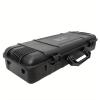 88JUNYh Waterproof Hard Case with Foam Waterproof Hard Carry Tool Case Organizer Storage Box Camera Photography Sights Safety Protector Instrument Tool Box with Sponge(363x165x105mm) view 1