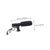 QUMIIRITY 1Pc Professional Interview Microphone for Camcorder and DSLR High Sensitivity Lightweight Ultra Wide Range for Filmmaking Vlogging and Audio Recording view 2