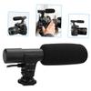 QUMIIRITY 1Pc Professional Interview Microphone for Camcorder and DSLR High Sensitivity Lightweight Ultra Wide Range for Filmmaking Vlogging and Audio Recording view 4