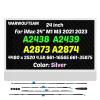 WARWOLFTEAM 24in LM235UH1(SD)(B1) Compatible with iMac A2438 A2439 A2873 A2874 M1 M3 2021 2023 EMC 3663 EMC 3664 EMC 8206 EMC 8207 4.5K LCD Screen Display Assembly(661-16565 661-35875 Silver) view 1