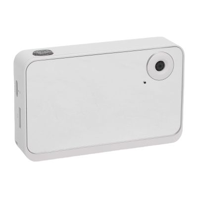 1080P Digital Camera for Photography, 12MP Vlog Selfie Camera with 2.4" Screen, Dual Lens Autofocus Compact Small Cameras for Beginner (White)