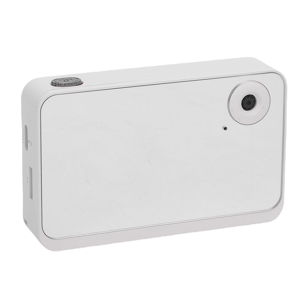 1080P Digital Camera for Photography, 12MP Vlog Selfie Camera with 2.4" Screen, Dual Lens Autofocus Compact Small Cameras for Beginner (White)