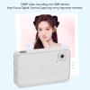1080P Digital Camera for Photography, 12MP Vlog Selfie Camera with 2.4" Screen, Dual Lens Autofocus Compact Small Cameras for Beginner (White) view 4
