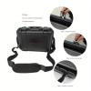 88JUNYh Waterproof Hard Case with Foam Waterproof Hard Carry Case  Tool Bag with Pre-Cut Sponge & Storage Box for Hardware(290x243x130mm) view 4
