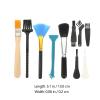 NUOBESTY 1Set Soft Bristle Keyboard Cleaning Brush for Dust Removal Conductive Material Safe for Electronics for Computer Circuit Board Keyboard Gaps view 2