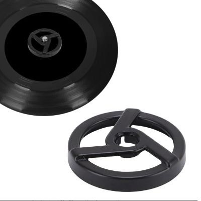 45 RPM Record Adapter, 7 Inch 45 Adapter for Record Player, 38mm ABS Dome, Compatible with Most Turntables, Snap On Design for Stability and Premium Sound, DJ, Home Use
