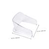 Operitacx Attendance Machine Cover Durable Fingerprint Device Protector for Outdoor Use Suitable for Home Office School More Reinforced Transparent Plastic Design view 2