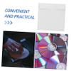 CONGARTENO 50pcs Paper CD Sleeves Reusable DVD Envelopes for Safe Storage Lightweight Design for Easy Organization for CD DVD Disc Protection and Archiving view 3