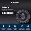 Autotek 2 Pack Street Machine 200W 4 Inch 2 Way Car Audio Coaxial Speakers with Neo Mylar Soft Dome Tweeters for Crystal Clear Sound view 2