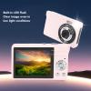 1080P Digital Camera for Photography, 50MP Vlogging Camera with 2.8" Screen, Autofocus Compact Small Cameras for Beginner (Roseate) view 3