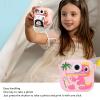 Kids Camera Instant Print, 1080P HD Kids Instant Cameras with 2.4 Inch Screen, 48MP Double Lens, 8X Digital Zoom, 6 Creative Filters, 5 Fun Games (Roseate) view 2