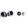 Kicker 45KM654 6.5" Marine Speakers and Front 6.5in Speaker Pods Compatible with Polaris Ranger XP1000 2018-2024 view 1