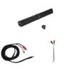 Kicker PowerBar 47KPB2 10 Speaker Amplified Sound Bar & Non-Ride Command RCA Adapter view 1