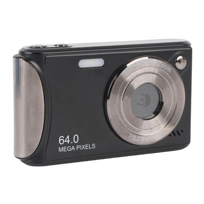 4K Digital Camera for Photography, 64MP Vlogging Camera with 2.4" Screen, 18X Digital Zoom Autofocus Point and Shoot Camaras for Beginner