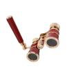 3X25 Opera Binocular Telescope with 3 Magnification, 25mm Optics Lens for Clear Indoor Viewing, Central Center, 6.5mm Exit Pupil, BK7 Glass Lens Loupe, Ideal for Theater, (Red) view 4