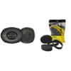 Kicker KSC 6x9 3-Way Coaxial with RKFR69 Foam Fast Ring Speaker Enhancement Kit view 1