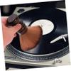 ELAYARD 1Pc Vinyl Record Cleaning Brush with Handle Turntable Cleaner for Dust Removal Non Static for Maintaining Sound Quality Brush Area view 4