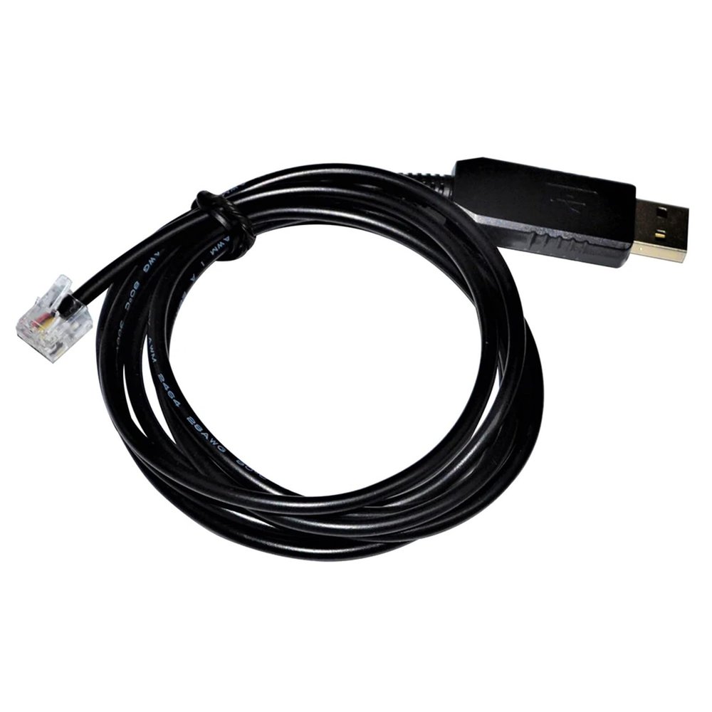 ATUUKOPC FT232RL USB to RJ12 RJ11 6PIN RS485 Converter Serial Communication Cable for Flow Control MFC to Host PC(3metres)