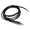 ATUUKOPC FT232RL USB to RJ12 RJ11 6PIN RS485 Converter Serial Communication Cable for Flow Control MFC to Host PC(3metres) view 3