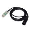 ATUUKOPC RS485 USB to DMX512 XLR 5PIN 5P Female/Male Controller KABLE(3metres,5P XLR Male A) view 2