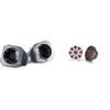 Kicker 45KM654L 6.5" LED Marine Speakers and Front 6.5in Speaker Pods Compatible with Polaris Ranger XP1000 2018-2024 view 1