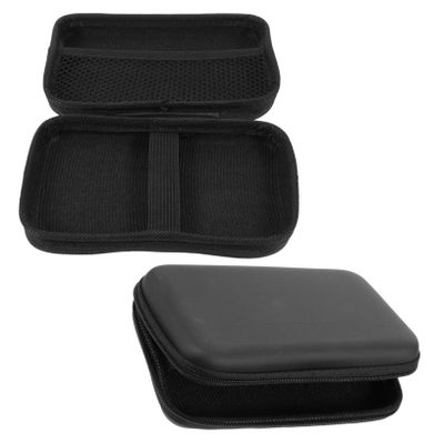 QUMIIRITY 2pcs Portable Cable Organizer Bag Multi-partition Electronic Accessory Storage Pouch for Chargers Power Banks and Items Travel Case