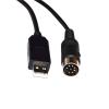 ATUUKOPC FT232RL USB to DIN 8 PIN Male Connector Converter Serial DEBUG Download Communication Cable for AR RT Series to PC(1.8m) view 3