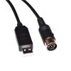 ATUUKOPC FT232RL USB to DIN 8 PIN Male Connector Converter Serial DEBUG Download Communication Cable for AR RT Series to PC(1.8m) view 4