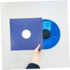 FOYTOKI 4Pcs Vinyl Record Sleeves Outer Covers for Albums Protects Against Scratches and Dirt for Vinyl Record Storage and Display view 4