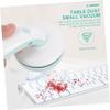ABOOFAN Mini Desk Vacuum Cleaner Compact Handheld Keyboard Dust Cleaner for Home Car Effortless Crumb Removal with Spiral Portable Easy to Use view 3