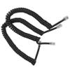 VILLCASE 2Pcs Coiled Telephone Cords Durable Phone Cables for Landline Flexible and Stable Signal Transmission for Home Office Use view 1