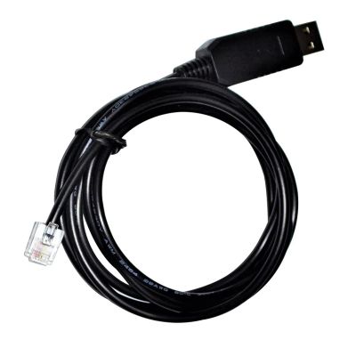 ATUUKOPC FT232RL USB to J5 A 6-PIN RJ-12 RJ-11 Connector RS232 Serial Communication Cable for S200 CAN Base Unit AC DC Drive(3metres,PL2303GT Chip)