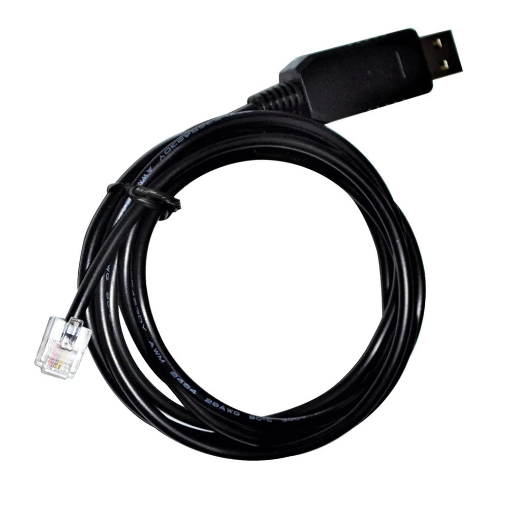 ATUUKOPC FT232RL USB to J5 A 6-PIN RJ-12 RJ-11 Connector RS232 Serial Communication Cable for S200 CAN Base Unit AC DC Drive(3metres,PL2303GT Chip)