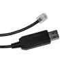 ATUUKOPC FT232RL USB to J5 A 6-PIN RJ-12 RJ-11 Connector RS232 Serial Communication Cable for S200 CAN Base Unit AC DC Drive(3metres,PL2303GT Chip) view 3