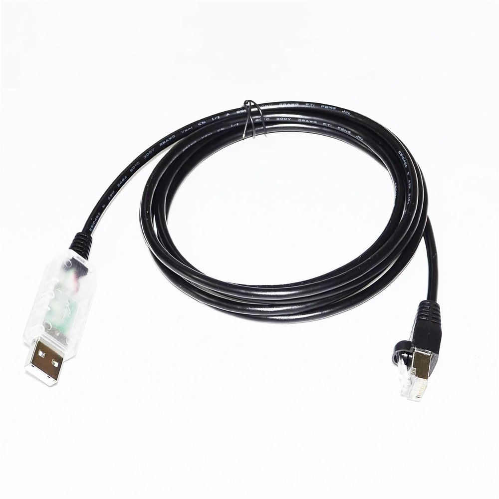 ATUUKOPC FT232RL CHIP USB to RJ45 RS232/RS485 Converter Serial Communication Cable for FID-N1 Series Inverter Link to PC(5m,RS485 Signal)