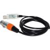 ATUUKOPC RS485 DMX512 to USB XLR 3PIN 3P DMX Female Controller KABLE(8M,Color D) view 2