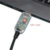 ATUUKOPC RS485 DMX512 to USB XLR 3PIN 3P DMX Female Controller KABLE(8M,Color D) view 3