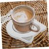Cabilock 1Set USB Heating Coaster Cup Warmer Portable Mug Warmer for Tea and Scented Beverages for Office Home Travel White Automatic Temperature Control view 4