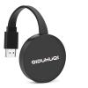4K Wireless Display Adapter,Screen mirroring Adapter for tv for i-OS/Android/i-Phone/Tablet L-aptop to H-DTV Monitor Projector, Support Air-Play DLNA Miracast (Carbon Black) view 1