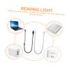 DIYEAH 2pcs Dimmable Led Reading Lamp USB Touch Light Night Light for Reading Study Laptop Computer Portable view 3