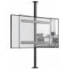 Adjustable Tilt And Swivel TV Ceiling Mount - LCD TV 360 Degree Rotating Frame Floor Stand Partition Rotating Rack Rotating TV Cabinet Fits 32-75 Inch LED Screens,LCD TV Frame,One Color,85,110cm view 1