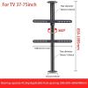 Adjustable Tilt And Swivel TV Ceiling Mount - LCD TV 360 Degree Rotating Frame Floor Stand Partition Rotating Rack Rotating TV Cabinet Fits 32-75 Inch LED Screens,LCD TV Frame,One Color,85,110cm view 2