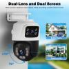 Fuers 8MP 8CH Poe NVR Home Security Camera System, 2pcs Wired 6MP PoE IP Cameras Outdoor with Person Detection, 8CH Network Video Recorder with 1TB HDD for 24-7 Recording,Mobile APP & PC Remote view 2