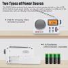 Digital LCD Screen AM/FM Alarm Radio Loud Audio Speaker Player view 2