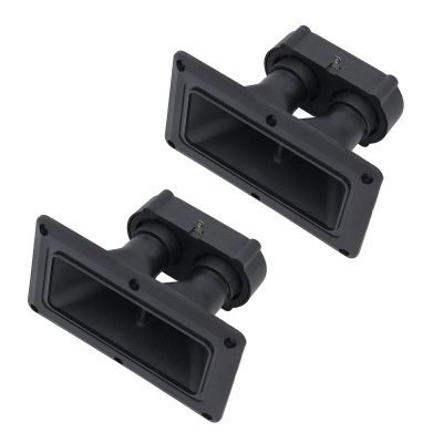 2Pcs 150W Wide Dispersion Horn 3-20KHz Tweeters Piezoelectric Ceramic Horn for Dispersed Tweeters