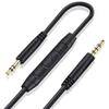 3.5mm Replacement Audio Cable for Beats Headphones Cord Wire Aux Cable Compatible with Beats Solo2 Solo3 Studio3 Wireless HD Pro by Dr. Dre Sony WH-1000XM4 WH-1000XM5 with In-line Mic & Volume Control view 1