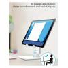 BCJDIEIV Foldable Tablet Holder Adjustable Desktop Stand Fit for All Devices Ideal(White) view 2