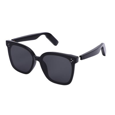 AI Translator Smart Glasses, Open Ear Lighweight Support 144 Languages, Touch Control AI Bluetooth Sunglasses with Sound Assistant for Music, Calls