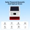 XUK Solar Motion Sensor Alarm - 100dB Siren with 11 Alerts, 12m Sensing Distance, IP65 Waterproof, 4 Modes, Security for Home, Villa, Farm, Barn  Deter Intruders Instantly view 3